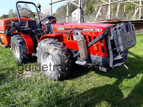 Carraro Supertigre 7700 avis et fiche technique