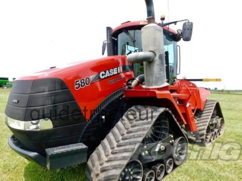 Case IH Steiger 580 Quadtrac avis et fiche technique