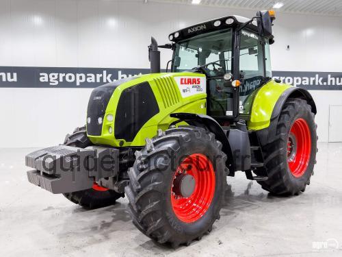 Claas Axion 820 avis et fiche technique