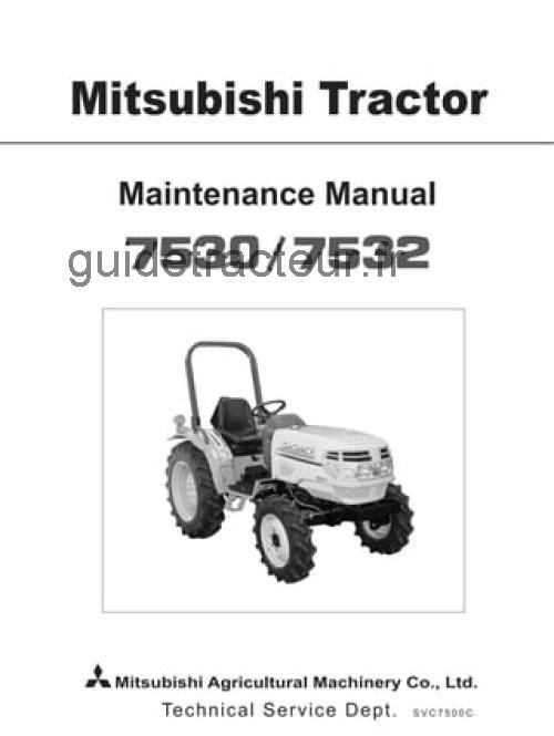 Cub Cadet 7532 avis et fiche technique 