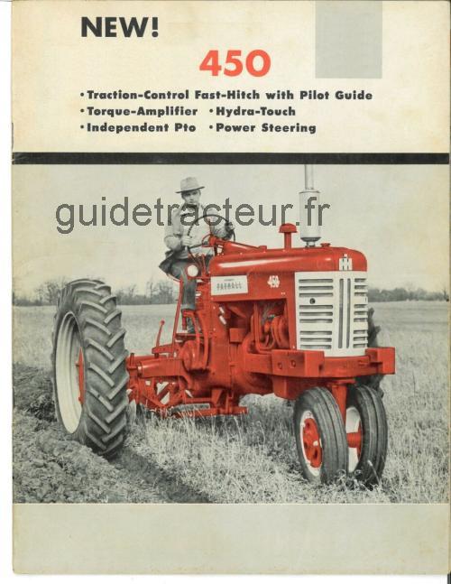 Farmall 450 avis et fiche technique 
