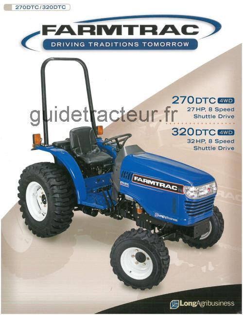 Farmtrac 270 avis et fiche technique