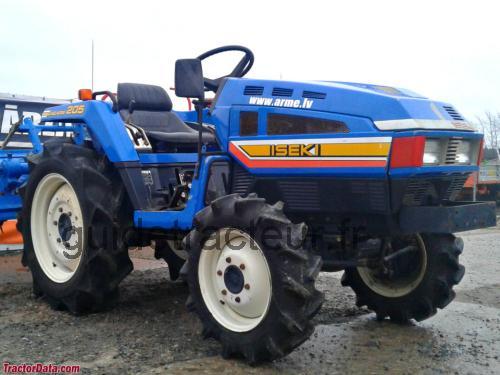 Iseki TU205 avis et fiche technique 