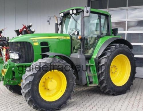 John Deere 7430 avis et fiche technique