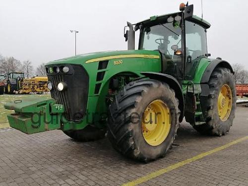 John Deere 8530 avis et fiche technique