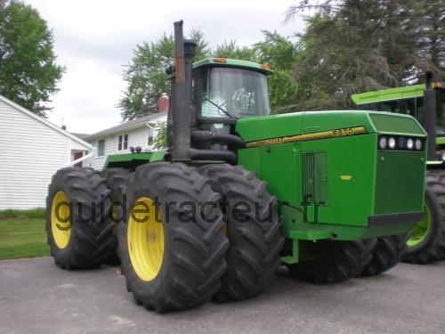 John Deere 8870 fiche technique et avis
