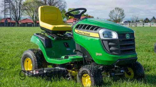 John Deere D125 avis et fiche technique