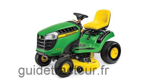 John Deere E120 avis et fiche technique 