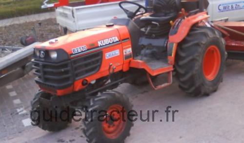 Kubota B2710 fiche technique et avis