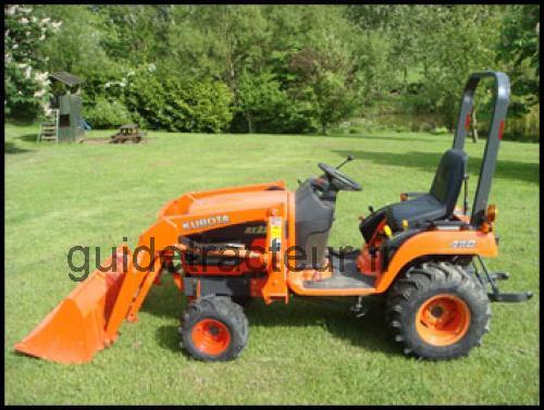 Kubota BX2230D avis et fiche technique