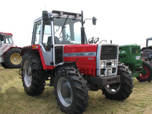 Massey Ferguson 294 avis et fiche technique