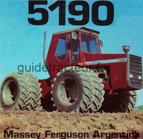 Massey Ferguson 5190 avis et fiche technique