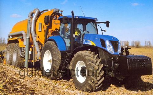 New Holland T7070 avis et fiche technique