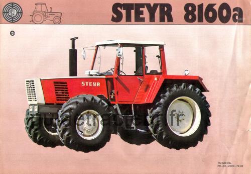 Steyr 8160 avis et fiche technique