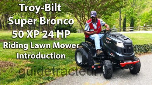 Troy-Bilt Super Bronco XP avis et fiche technique