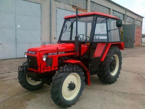 Zetor 5645 Fiche technique 
